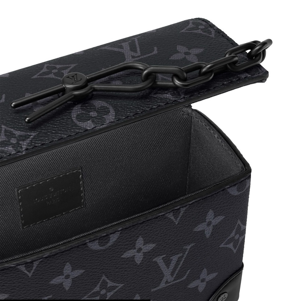 Louis Vuitton Black Steamer Crossbody Wearable Wallet - Picture 12 of 16